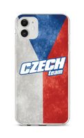 Kryt TopQ iPhone 12 silikón Czech Team 55208