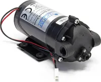 Wiltec Druckerhöhungspumpe 100 GPD (350 l), Booster Pumpe 35 W für Umkehrosmoseanlage, Wasser Eingangsdruck 2 bar auf Ausgangsdruck 5 bar