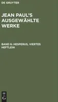 Hesperus, viertes Heftlein