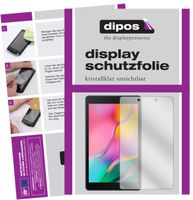 2x Samsung Galaxy Tab A 8.0 (2019) Schutzfolie klar Displayschutzfolie Folie