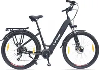 28'' Elektrofahrrad 250W e-Bike mit Mittelmotor 36V/20Ah Shimano 9-Gänge e-Mountainbike City E-Bikes & E-Hollandräder für Damen und Herren E-Trekking