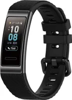 INF Řemínek k hodinkám Huawei Band 3/3 Pro/4 Pro černý TPU