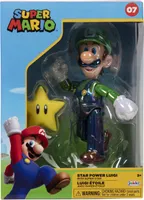 Super Mario - figurka Luigiho (10 cm) ve sběratelské krabici, oficiálně licencovaná, s bohatými detaily a ideální pro fanoušky a sběratele