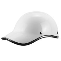 Halbhelm Baseball Cap Sicherheit Schutzhelm Open Face Hut für Motorrad Bike 