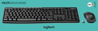 Logitech MK270 - Bezdrátová kombinace - myš / klávesnice