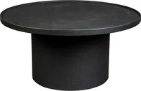 Winston Couchtisch Ø70cm Schwarz