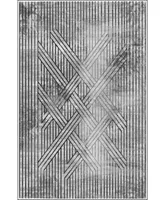 FISUN Wohnzimmerteppich 300 x 400 cm – Grau
