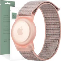 Tech-Protect Nylon Pre Kids Apple Airtag Ružová