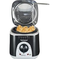 TECHWOOD Mini-Fritteuse und geschmolzenes Gerät - 950 W - Schwarz