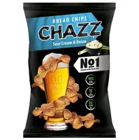 CHAZZ | Brotchips mit Sonnenblumenkerne Sour Creme & Onion 100g MHD:26.03.2025