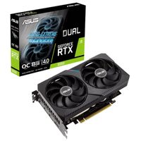 ASUS Dual GeForce RTX 3050 OC Edition 8GB, GeForce RTX 3050, 8 GB, GDDR6, 128 bitov, 7680 x 4320 pixelov, PCI Express x16 4.0