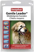kopfhalsband Hund Nylon schwarz Größe M