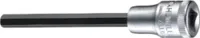 Schraubendrehereinsatz 4 mm, 3/8' für Innensechskant-Schrauben, lang