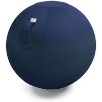 VLUV Sitzball Gymnastikball Bürostuhl LEIV royal blue mit Pumpe Größe : Ø 75cm