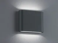 Trio Leuchten LED Außen-Wandleuchte Thames II anthrazit Up- & Downlight