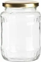 Słoik 720 Ml Z Zakrętka Fi82 (6 Zaczepowa) Komplet 6 Sztuk