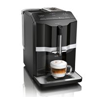Siemens EQ.300 Kaffeevollautomat TI351509DE, kompakte Größe, einfache Bedienung, 1.300 Watt, schwarz