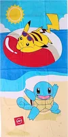 Pokémon Badetuch Strandtuch Pikachu Strandlaken 70 x 140 cm aus Baumwolle