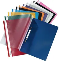Herlitz Schnellhefter DIN A4 aus PP Folie dunkelgrau