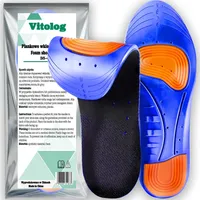Blue Einlegesohlen Arbeitsschuhe Schuheinlagen Gel-Einlagen Fußbett Schuhe Sport 35-40