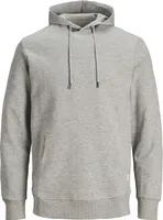 Jack & Jones Basic Sweatshirt / Hoodie Kaputzenpullover aus Sweat, Hochwertiges Interlock-Gewebe, Gerippte Ärmelbündchen