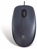 Logitech Mouse M100 - Optická myš - USB Typ-A - 1000 DPI - Grau