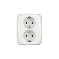 SCHUKO-Doppelsteckdose 202 EUJB-214