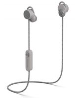 Urbanears Jakan Bluetooth Ash Grey - In-Ear Bluetooth Kopfhörer (1-Tasten-Fernbedienung, Mikrofon, Magnetische Ohrhörer)