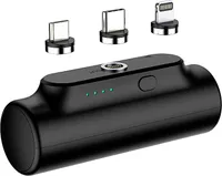 ANTCOOL Magnetic Power Bank 3-in-1 Kleine tragbare mobile Power Bank Geeignet für Android, Type-c, Apple