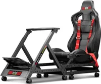 Next Level Racing Gt Track Cockpit Schwarz  Schwarz One Size
