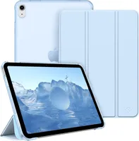 Fintie Hülle für iPad 11. Generation 2025 11 Zoll (A16), iPad 10. Generation 10.9 Zoll 2022 - Ultradünn Schutzhülle mit transparenter Rückseite Abdeckung Case Cover, Auto Schlaf/Wach, Himmelblau
