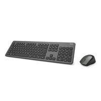Hama Set Wireless Keyboard und Maus KMW-700, Anthrazit/Schwarz