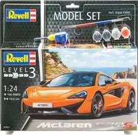 Revell Model Set McLaren 570S - Auto-Modellbausatz; 67051