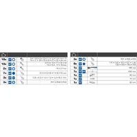 BRILLIANT TOOLS 60-tlg. Steckschlüssel-Satz 3/8" Stahl