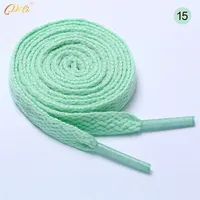 Schnürsenkel flach 150 cm 15# mintgrün 8 mm breit
