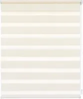 Duo Doppelrollo Klemmfix Fensterrollo ohne Bohren mit Pendelsicherung beige 45 x 160 cm