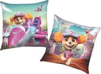 Skye | Paw Patrol | 40 x 40 cm | Kinder Deko-Kissen | Wende-Motiv