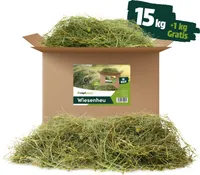 napfpower Heu 16 kg direkt vom Hof | 1. Schnitt Wiesenheu | unbehandeltes Heu für Futter & Einstreu