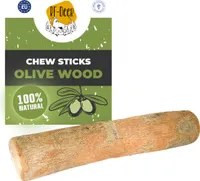 RF-DEER: M 120-250g 20-22cm Olivenholz Kauspielzeug Kauholz für Hund Langlebiger Kauknochen Hundeknochen Kauartikel 100% natürliches
