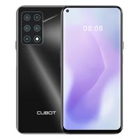 CUBOT X30 Smartphone 15,71 cm (6,4 Zoll), 8+256 GB interner Speicher, Android 10, Fünf Kameras, Dual SIM, NFC, Face ID, 1080P Display, 4200 mAh Akku + Schnellladen (Schwarz)