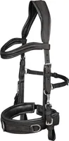 Waldhausen Lederkappzaum Anatomic, Größe:WB, Farbe:schwarz