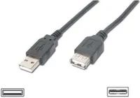 Nilox MGAK7012AL Kabel USB 2.0 1,8 m USB A Czarny