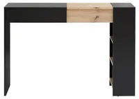 Garderobenschrank in Schwarz