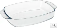 Auflaufform aus Glas, hitzebeständig, 1,4 L