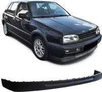 Zderzak przedni spoiler w kolorze czarnym do VW Golf 3 III z lat 91-97