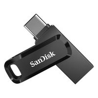 SanDisk Ultra Dual Drive - 128 GB - USB Type-A / USB Type-C - 3.2 Gen 1 (3.1 Gen 1) - 150 MB/s - Dia - Schwarz - Silber