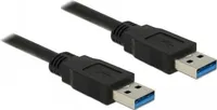 DELOCK USB Kabel USB3.0 A -> A St/St 0.50m schwarz