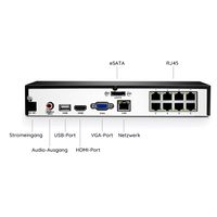 Reolink RLN8-410-2T 8-Kanal 5MP/4MP PoE Netzwerk Videorekorder mit HDMI und VGA Ausgang, inkl. 2 TB Festplatte