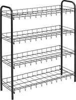 Regał na buty Metaltex - 4 półki 23x64x80cm czarny