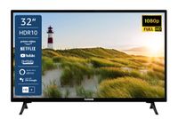 Telefunken XF32K550 32 Zoll Fernseher/Smart TV (Full HD, HDR, Triple-Tuner) - 6 Monate HD+ inkl.